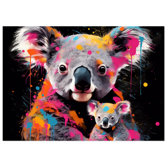Koala koala bear pop art (WILD94)