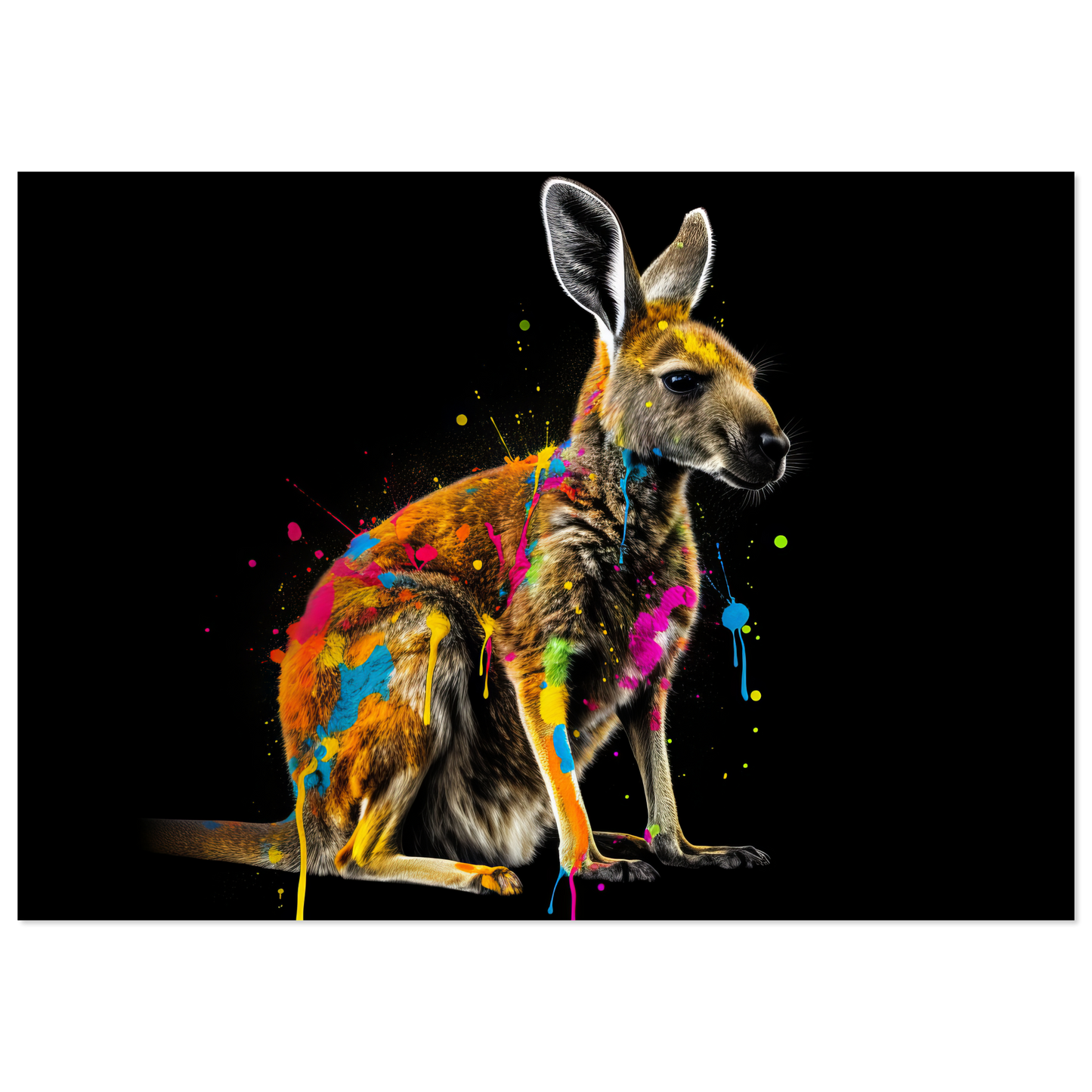 Känguru Pop-Art (WILD97)