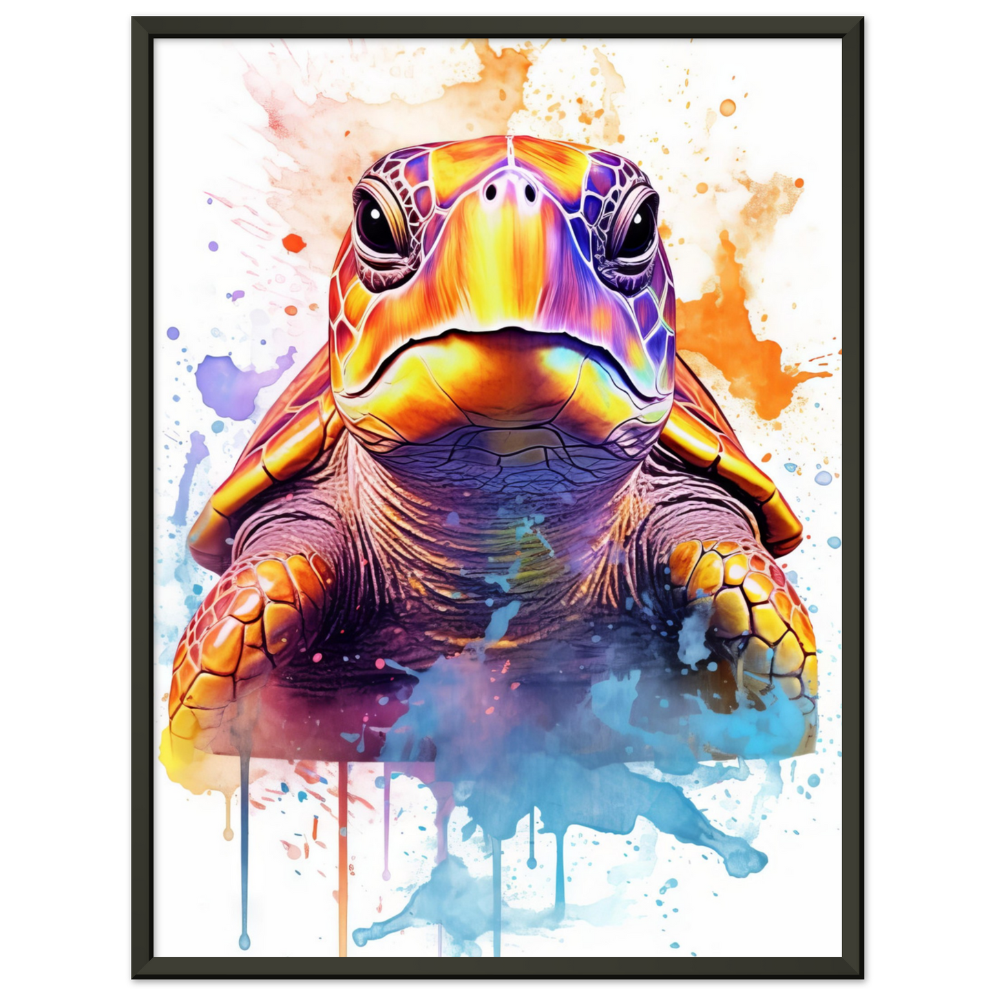 Schildkröte Pop-Art (TURTLE05)