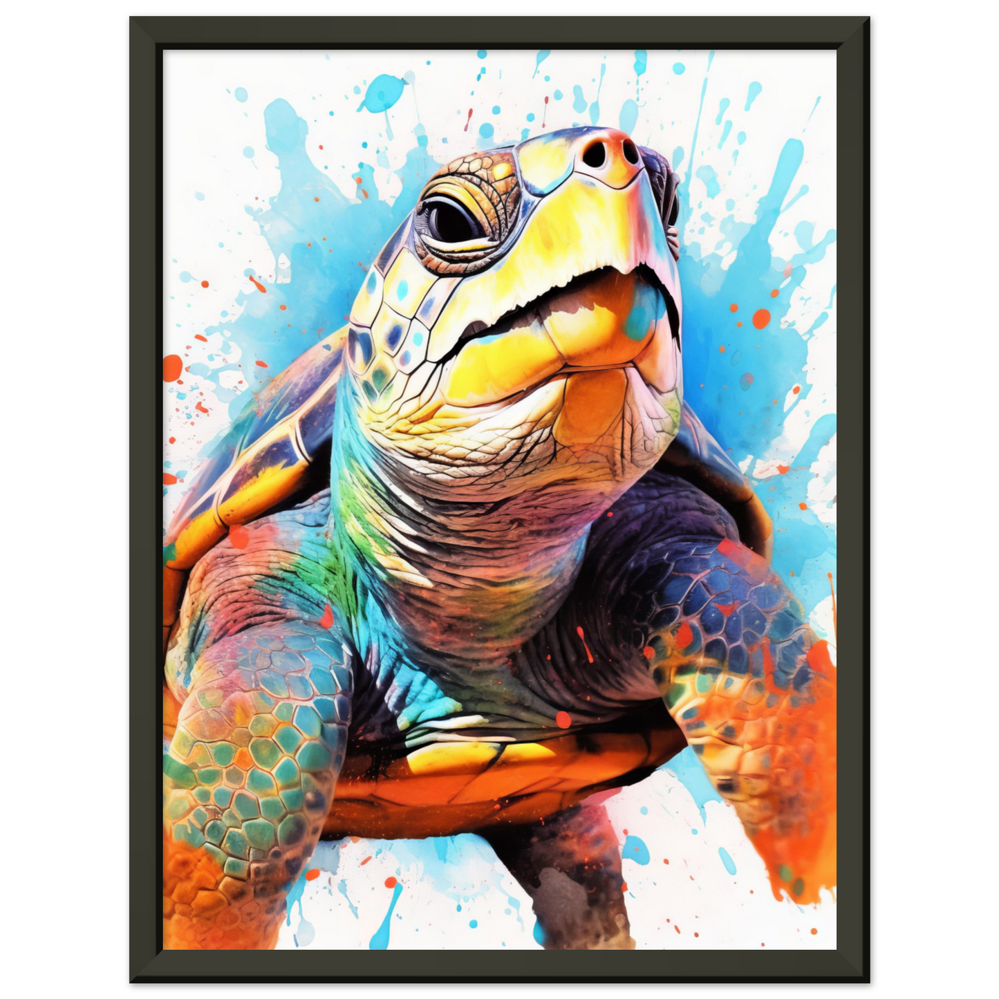 Schildkröte Pop-Art (TURTLE08)