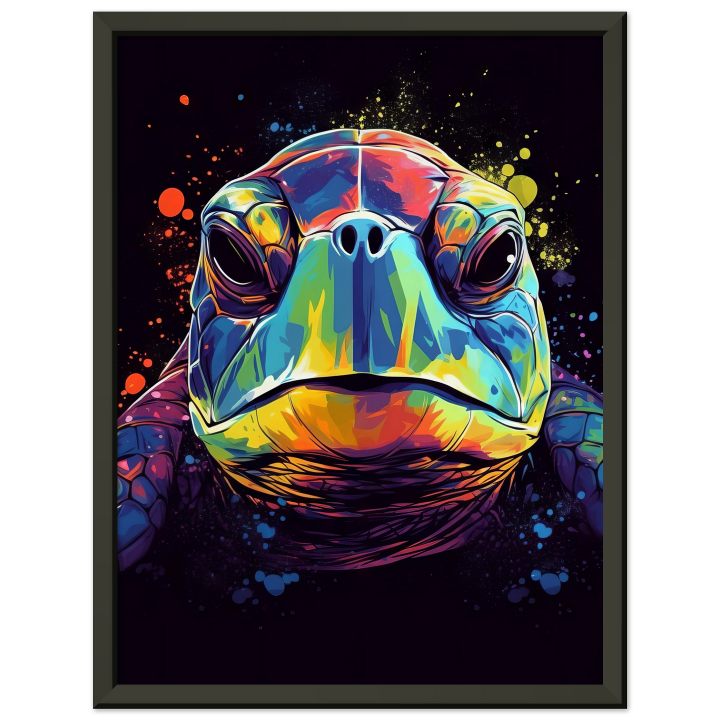 Schildkröte Pop-Art (TURTLE01)