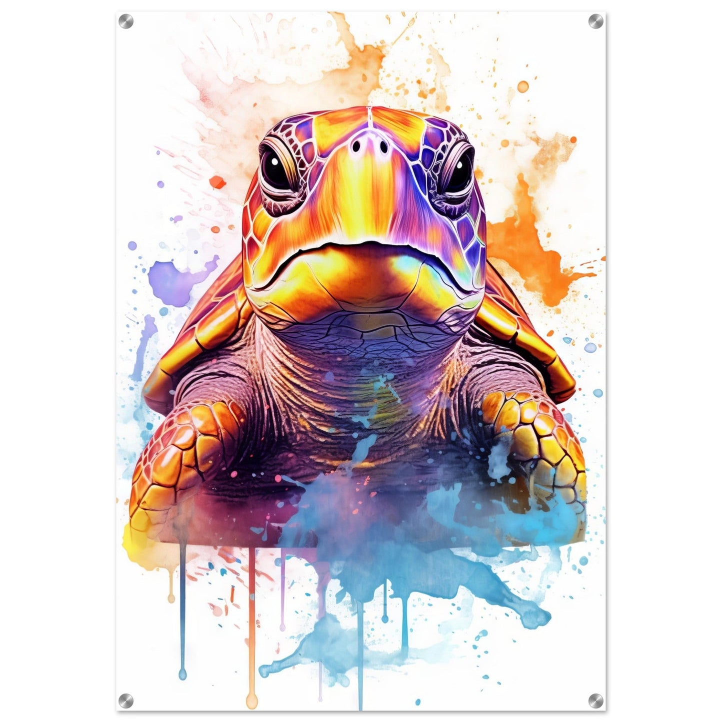 Schildkröte Pop-Art (TURTLE05)