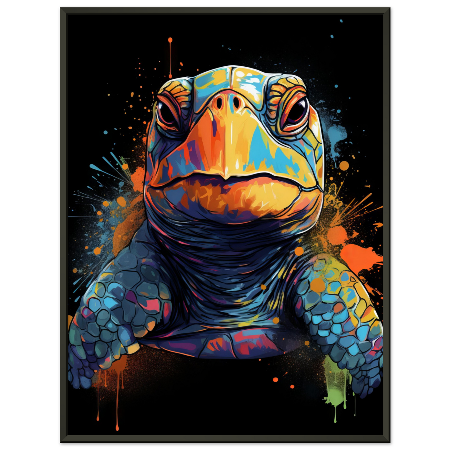 Schildkröte Pop-Art (TURTLE03)