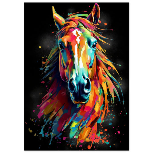 Horse pop art (HORSE01)