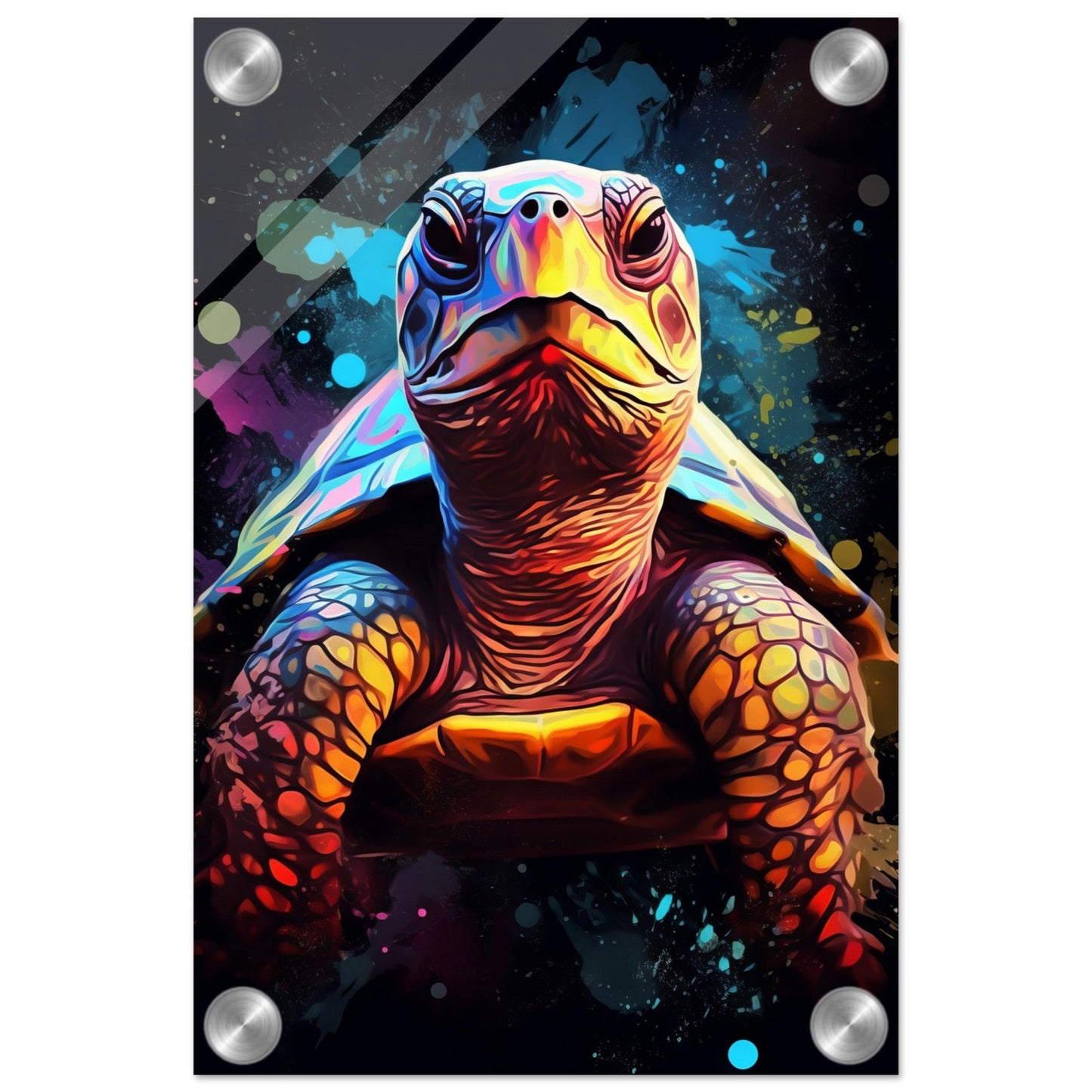 Schildkröte Pop-Art (TURTLE04)