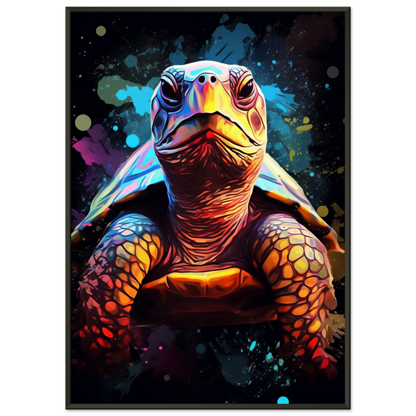 Schildkröte Pop-Art (TURTLE04)