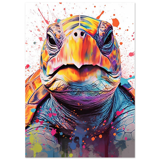 Schildkröte Pop-Art (TURTLE06)