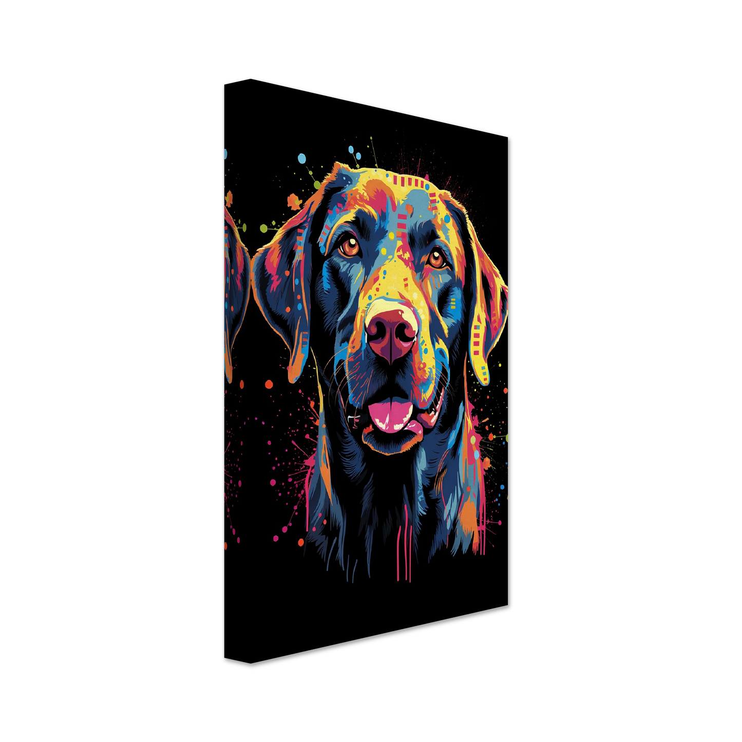 Labrador Hund Pop-Art (DOG02)
