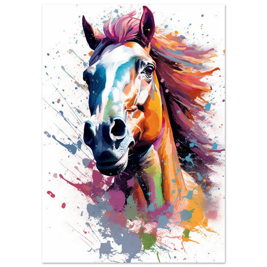Horse pop art (HORSE07)