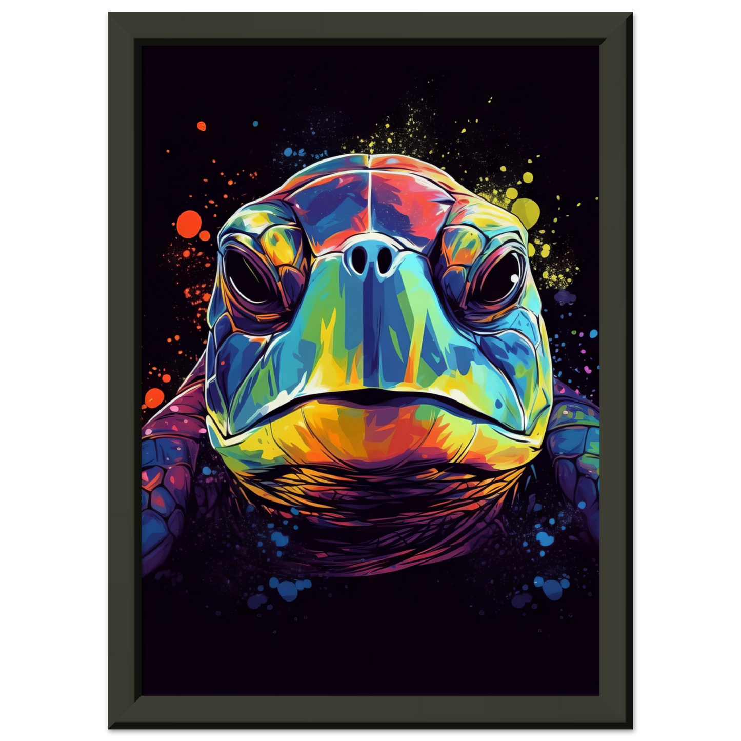 Schildkröte Pop-Art (TURTLE01)