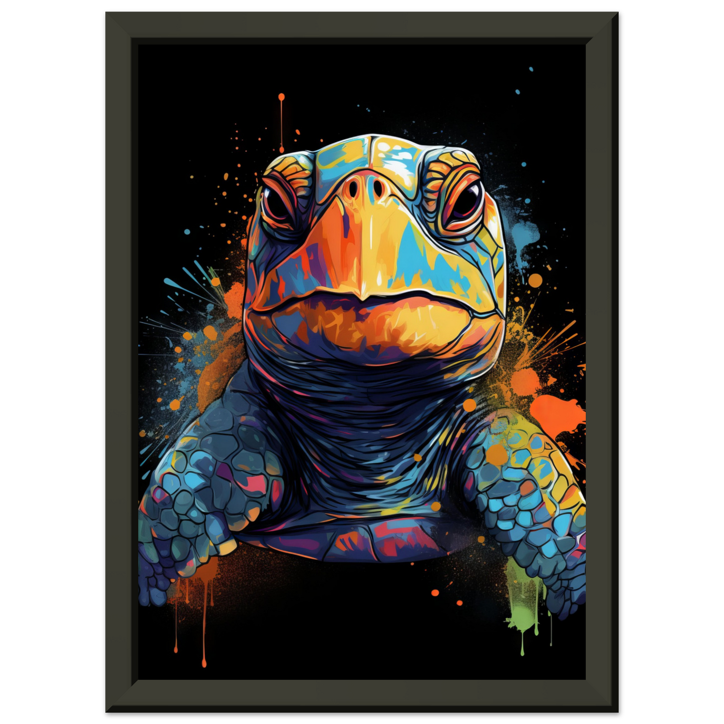 Schildkröte Pop-Art (TURTLE03)