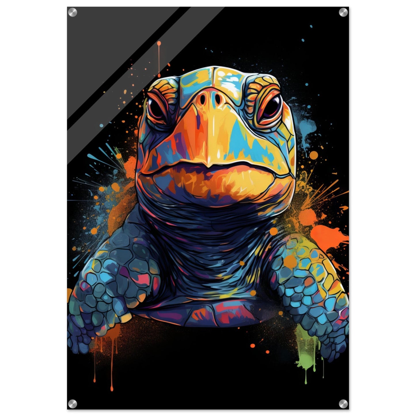 Schildkröte Pop-Art (TURTLE03)