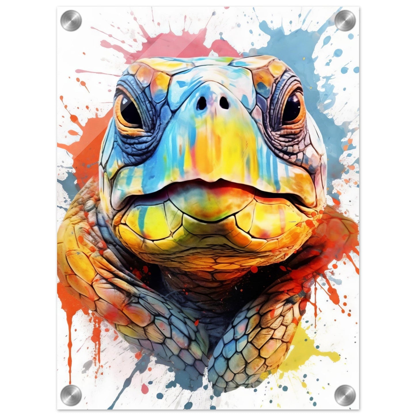 Turtle pop art (TURTLE07)