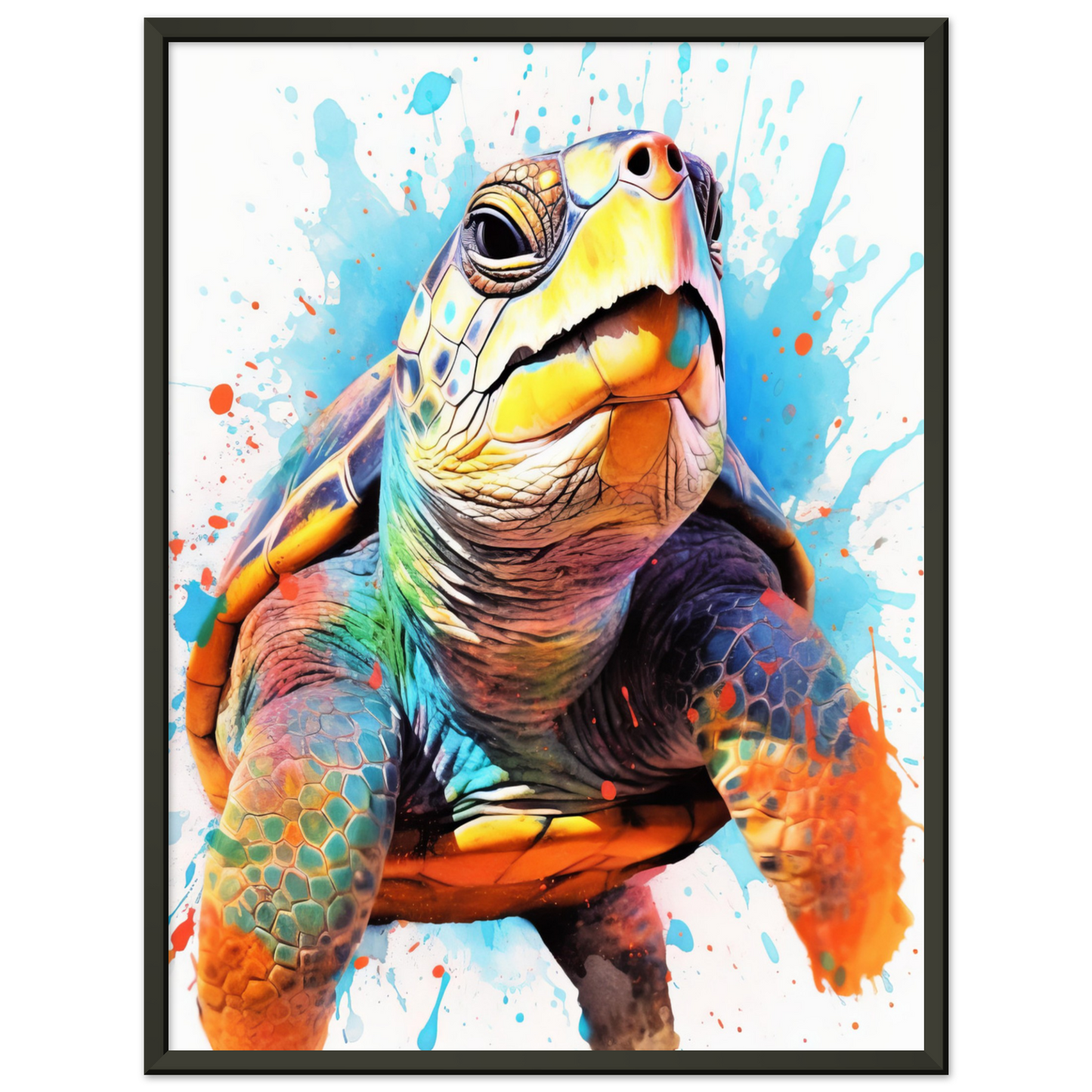 Schildkröte Pop-Art (TURTLE08)