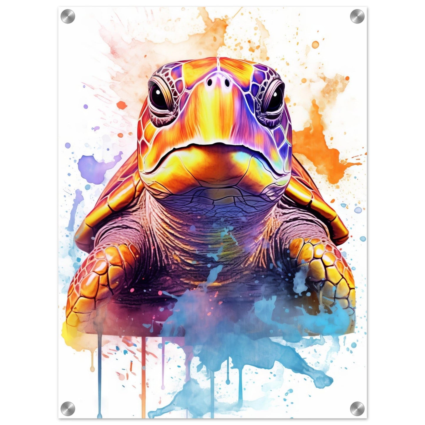 Schildkröte Pop-Art (TURTLE05)